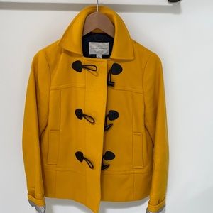 Gold Banana Republic coat